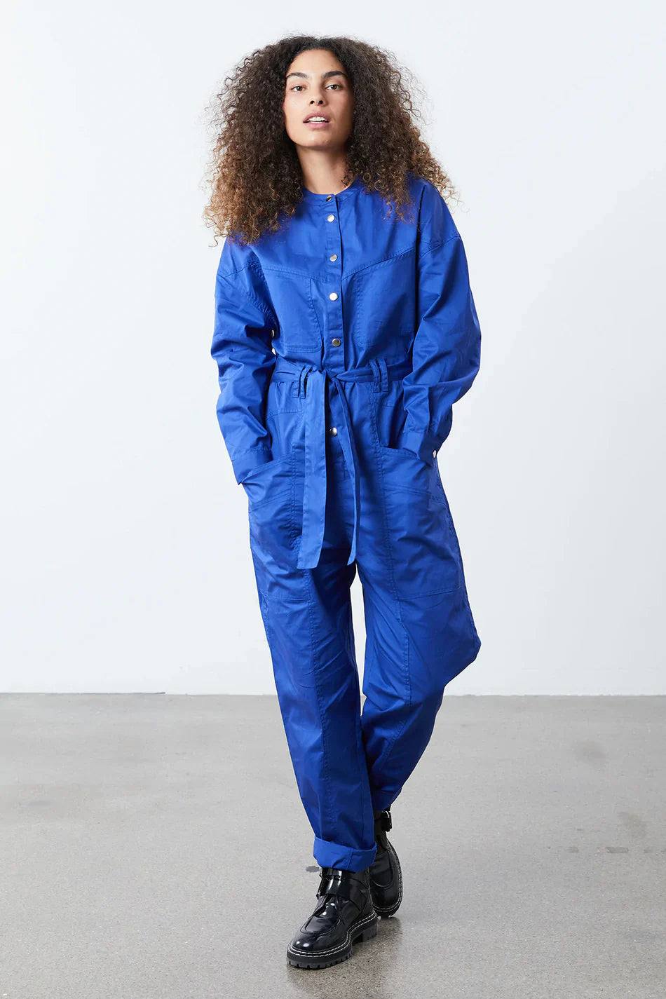 LOLLYS LAUNDRY Yuko Jumpsuit | Blue