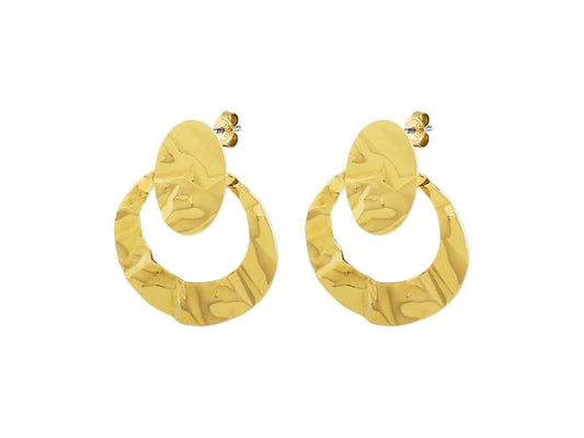 Dyrberg/Kern Fianca Shiny Gold Earrings