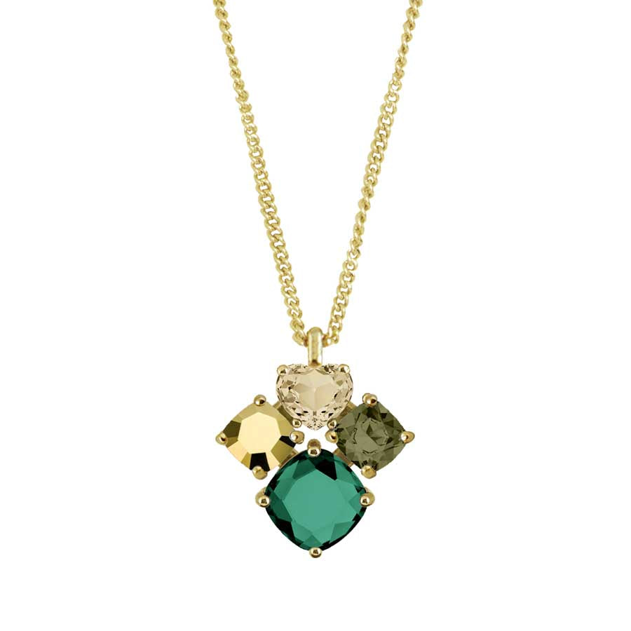 Dyrberg/Kern Masika Necklace SG Emerald