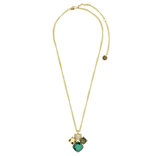 Dyrberg/Kern Masika Necklace SG Emerald