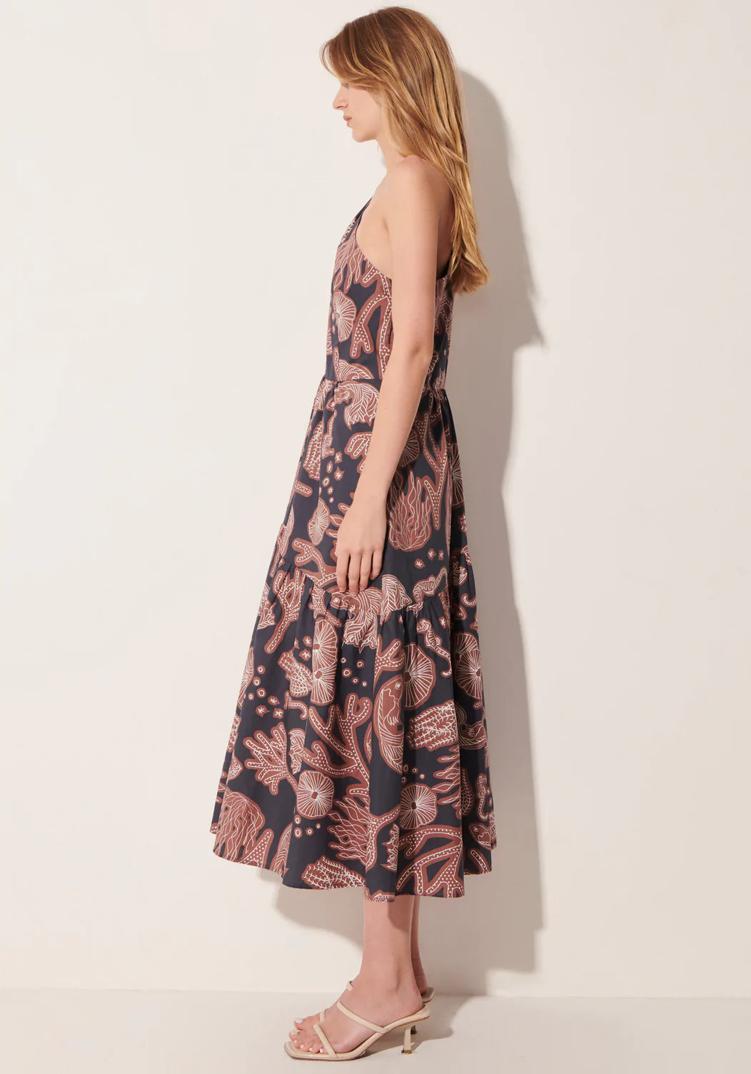 POL Reef One Shoulder Dress