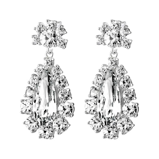 Dyrberg/Kern Lucia Silver/Crystal Earrings