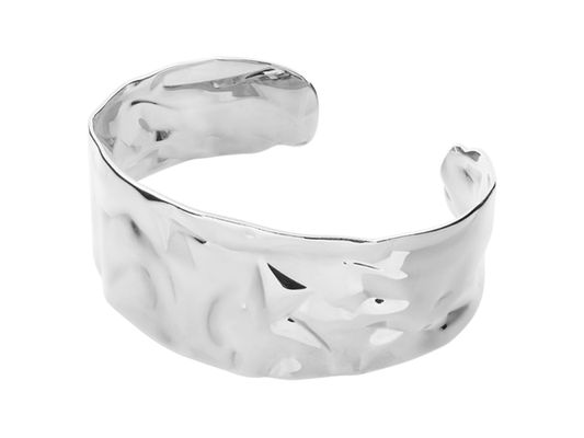 Dyrberg/Kern Structia Shiny Silver Bangle